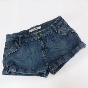 Joes Jeans Shorts 30 Pleated Cuffed Denim Frankie